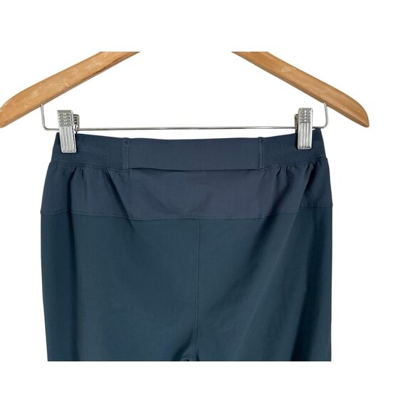 LULULEMON Blue High-Waisted Jogger Pants Lightweight Stretch Fabric Tapered Leg - Picture 6 of 8